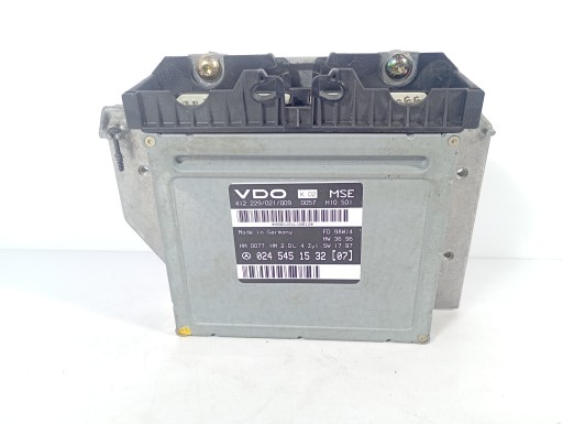 MERCEDES W208 97-02 Computer Bedienteil DES MOTORS 2.0 Benzin OE 0245451532