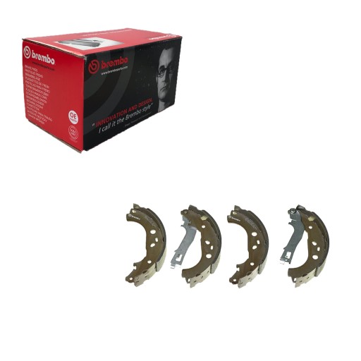 23 518 - БРЕМБО ТОРМОЗНЫЕ КОЛОДКИ. FIAT DOBLO 05-