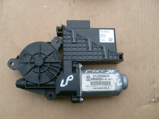 Polo 9n t5 fabia склопідйомник лівий передній 6y2959802a