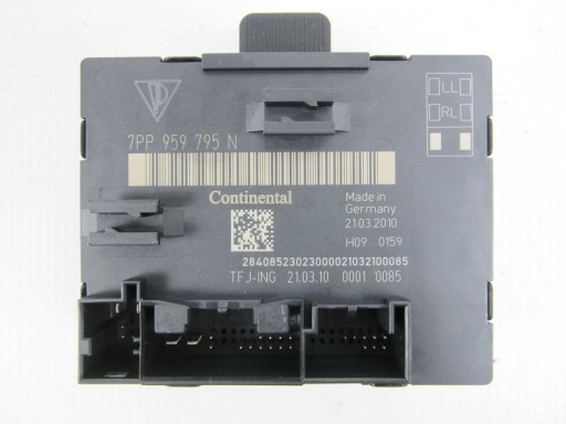 module control unit door rear rear part Porsche Cayenne S II 958 7P5 92A