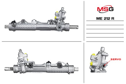 РУЛЕВОЙ МЕХАНИЗМ РУЛЕВАЯ РЕЙКА A2204610601 MERCEDES-BENZ S-CLASS/CL изображение 1