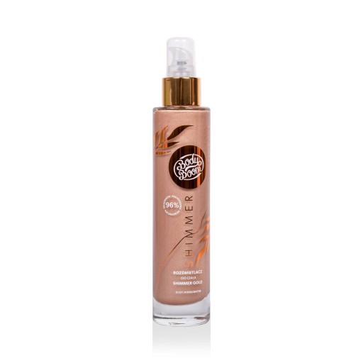 BODY BOOM rozjasňovač na telo SHIMMER GOLD 100ml