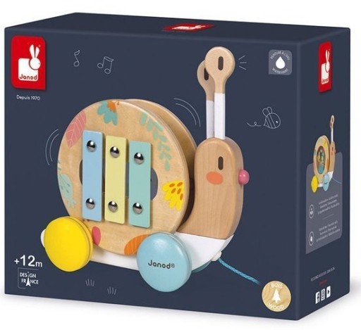 Тягний шнек з тарілками Janod 12 міс.+