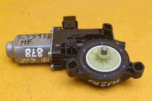 878 - Моторчик правого переднього вікна 14 pin skoda fabia ii 5j 6r0959802p