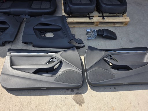 Sitz Sitze KOMPLET AUDI A3 8V 3-Tür Leder+MATERIAL EUROPA !!!