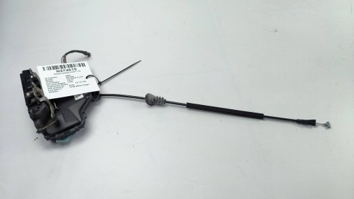 lock door left rear part 7L0839015D SKODA OCTAVIA II LIFT