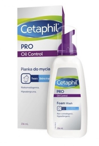 Cetaphil pianka oczyszczająca 236 ml Pro Oli Control
