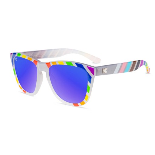 Oryginalne tęczowe okulary przeciwsłoneczne Premiums Pride Knockaround