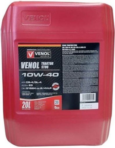VENOL TRACTOR STOU OIL 10W40 20л.