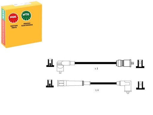 0577 - Комплект проводов зажигания ngk bmw 5 e28 2.8 06.81-12.87