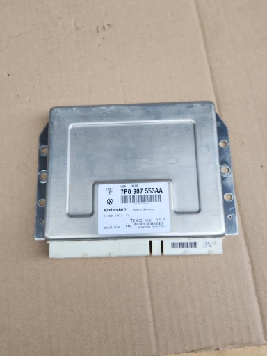 Модуль контроллера подвески porsche cayenne ii 7p5 vw touareg 7p0907553aa