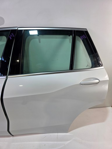 door left rear. BMW X5 G05 LCI A96 MINERALWEISS