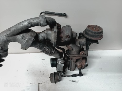 Turbolader turbo Turbolader Saab 93 9-3 TTID z19dtr TURBO BIURBO