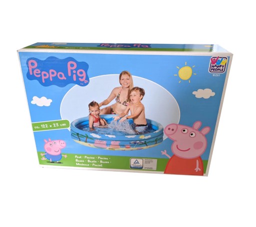 Detský bazén PEPPA PIG Prasiatko Peppa Záhradná terasa 122 CM X 23