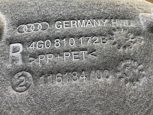 AUDI A6 4G C7 Radschale rechts heck 4G0810172B
