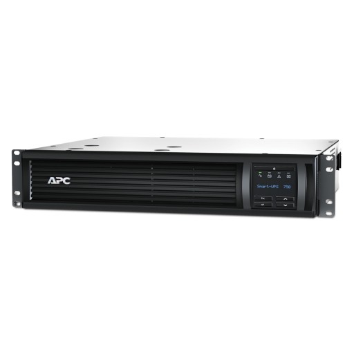 Apc smart-ups 750va 500w стійка lcd cert. зелений