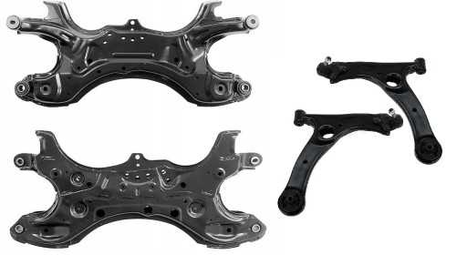 ST.RZ.TY.T25 - Рама балка салазки на поперечных рычагах toyota avensis t25 03-