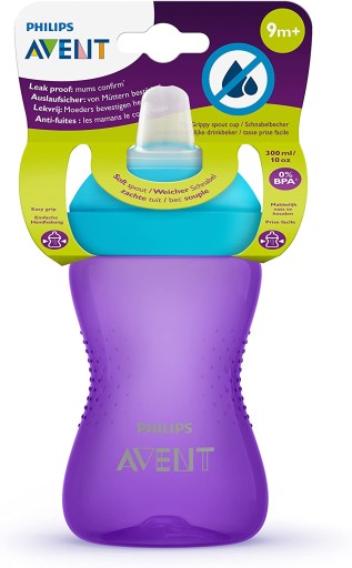 Кружка Philips Avent 300 мл фіолетова