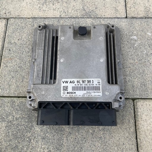 2,0 - Audi a3 8v 2012- 2.0 tdi crb комп'ютерний контролер двигуна 04l907309d