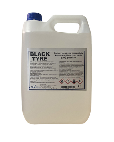 BLACK TIRE Препарат для обслуживания шин 5L - NATA