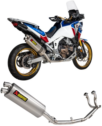 S-H11R2-WT/2 - Глушник вихлопної труби Akrapovic HONDA CRF 1100 L 2020-2022