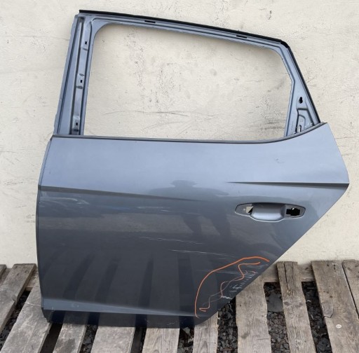 SEAT LEON III HB 2013- door left rear part rear. 5F4833579