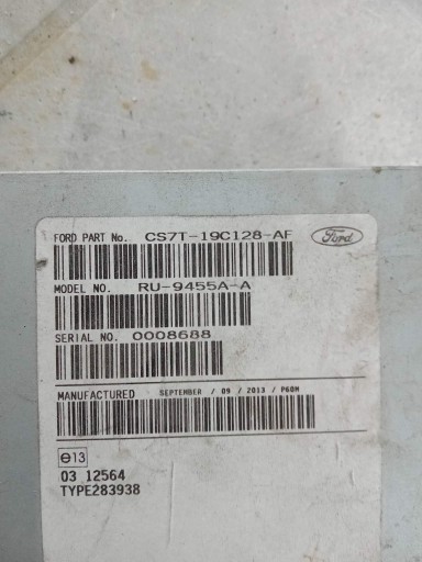 Модуль DAB ford mondeo mk4