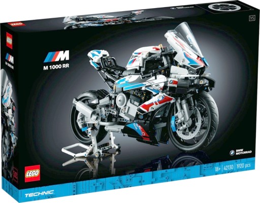 KLOCKI LEGO TECHNIC MOTOCYKL BMW M 1000 RR 1920el 15261817446 - Allegro.pl