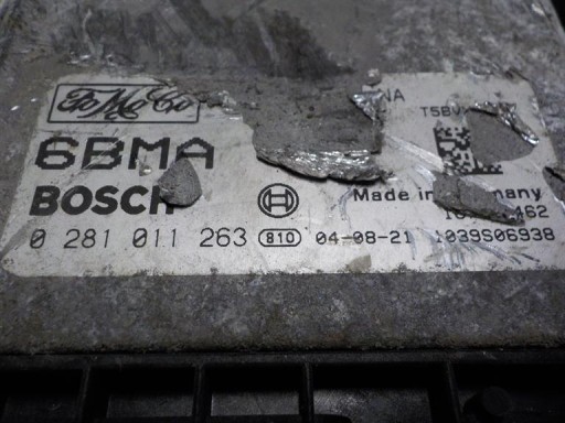FORD computer control unit 4M51-12A650-for 0281011263 6BMA