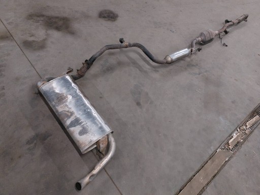 muffler, exhaust KOMPLET catalyst PUSTY MITSUBISHI SPACE STAR and 1.6