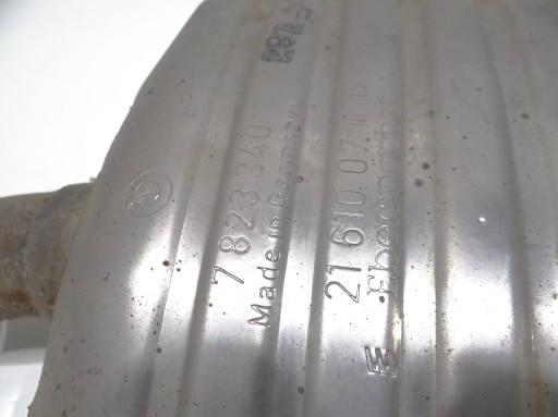 TLUMIK KONCOWY exhaust pipe BMW X1 E84 OE N47D20C 7823340 (16098672)