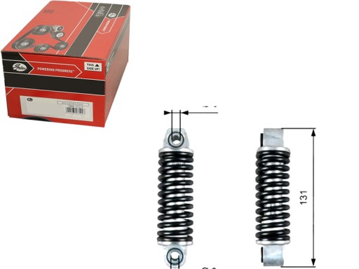 GATT39151(HQ) - ПРУЖИНА ПОЛІКЛИНОВОГО РЕМЕНЯ - ДЕМПФЕР ВІБРАЦІЇ MERCE