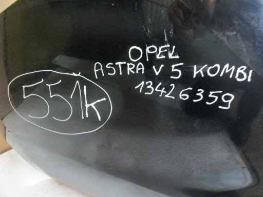 bumper rear part tylni Opel Astra 4 V K Kombi 13426359
