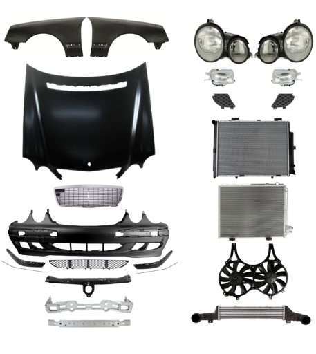 3217 - Mercedes Benz E-Class W210 99-03 Ремень капота