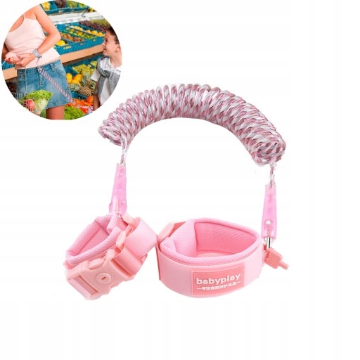 Світловідбиваючий ДИТЯЧИЙ РЕМЕНЬ ПОВІДЦЯ ПРОТИ ВТЕЧІ