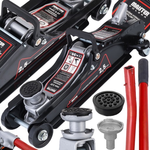 АВТОМОБИЛЬ ДОМКРАТ НИЗКАЯ ЛЯГУШКА ДОМКРАТ 2.5 T РЕЗИНА