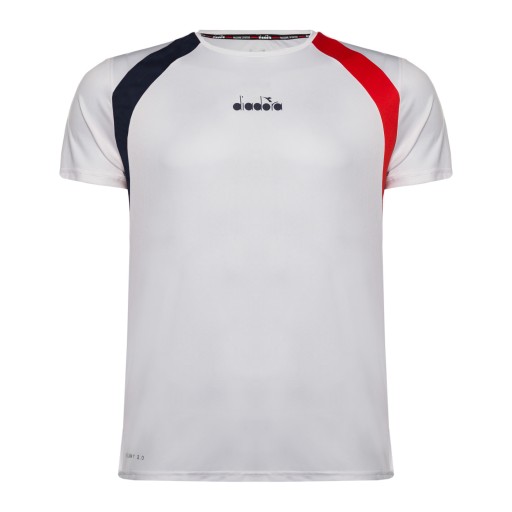 Pánske tenisové tričko Diadora SS TS biela M