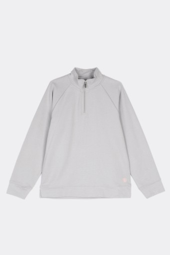 Дитячий світшот Lemon Explore розмір 140 з довгим рукавом сірий