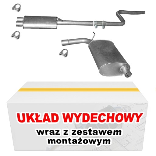 ГЛУШИТЕЛЬ КОМПЛЕКТ CHRYSLER 300M 3.5 V6 1998-2004 изображение 1