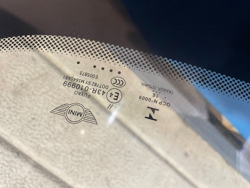 VETRO PARABREZZA Anteriore BMW MINI F56