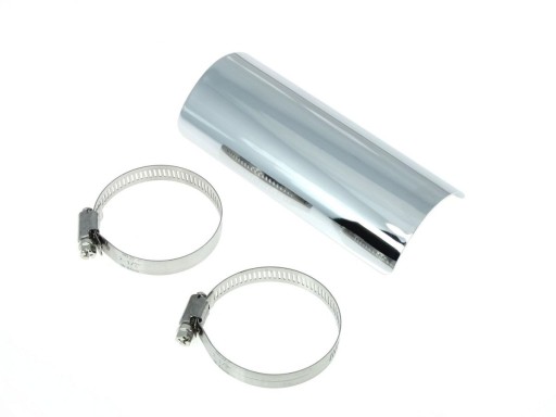 MOTRIX-8412 - ХРОМОВАНА КРИШКА ГЛУШНИКА ВИХЛОПНОЇ ТРУБИ 15 СМ