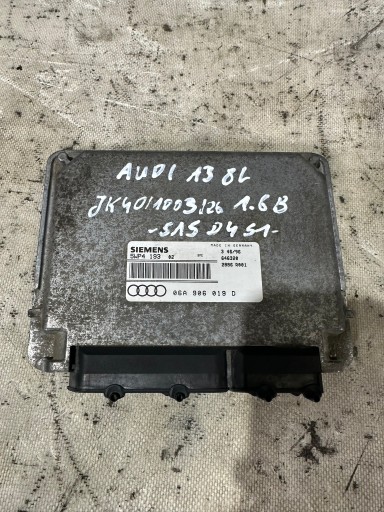 control unit of the engine AUDI A3 8L 1.6B 5WP419302 06A906019D