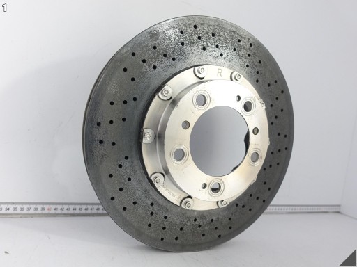 PORSCHE 991 997 996 TURBO 718 982 disc CERAMICZNA right front 350x34mm