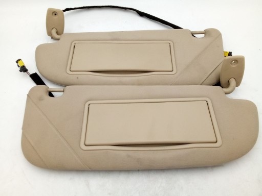 Peugeot 607 cover covers przeciwsloneczne right and left