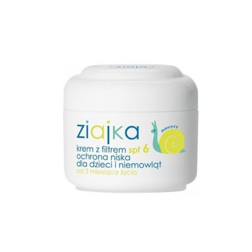 ZIAJKA ДИТЯЧИЙ КРЕМ-ФІЛЬТР SPF 6 3 м+
