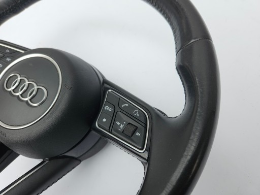lenkrad TROJRAMIENNA Airbag AUDI A4 B9 8W A5 schwarze Leder S-LINE