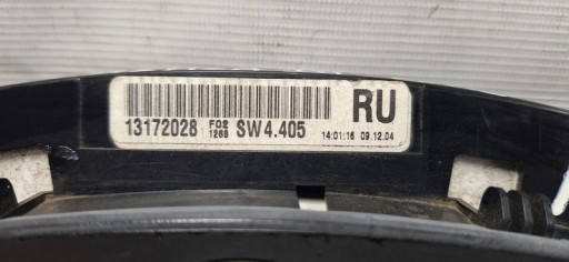 dials OPEL ASTRA III 13172028RU