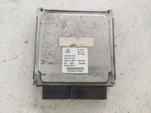 MERCEDES W176 W246 1.8CDI control unit of the engine