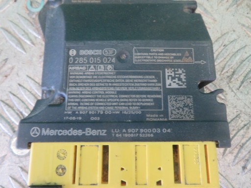 Module Airbag Airbag MERCEDES SPRINTER 21R 0285015024
