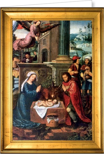 Kartka świąteczna Religijna bez życzeń, tekstu Kartki świąteczne RRBT9